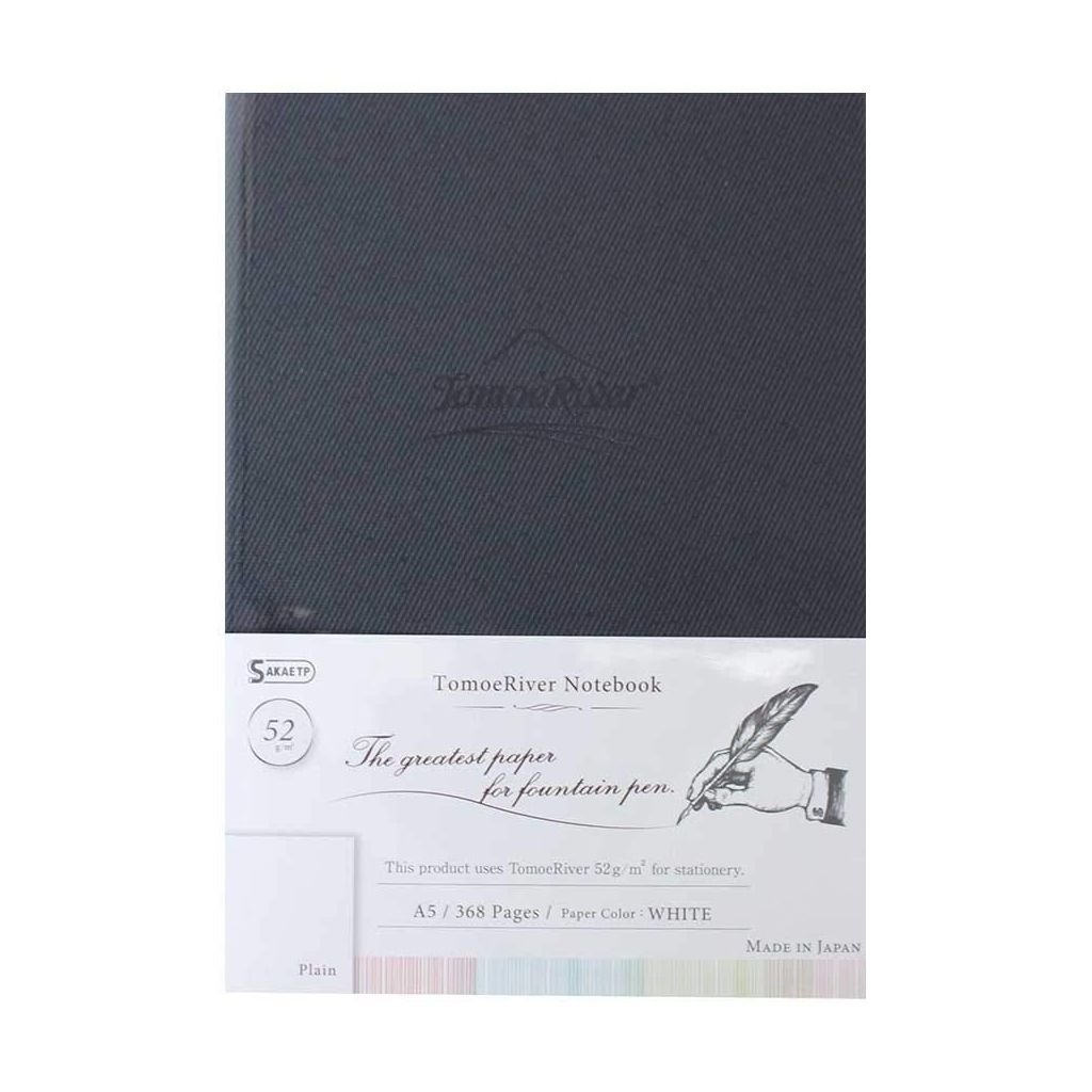 Tomoe River Fountain Pen Paper - Hardcover - Blank Notebook - A5 (210 mm x 148 mm or 8.3