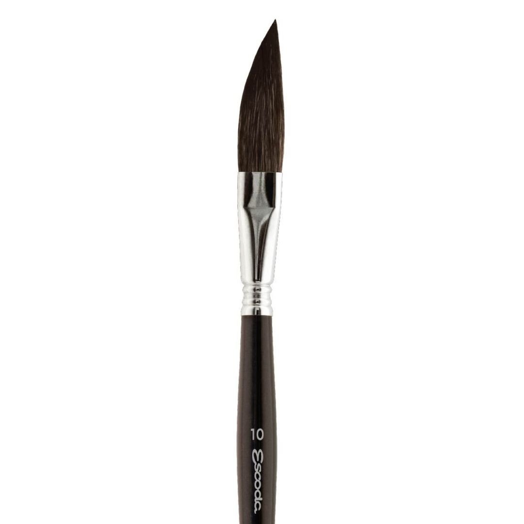Escoda Ultimo Tendo Synthetic Squirrel Hair Brush - Series 1534 - Dagger Stripper - Short Handle - Size: 6