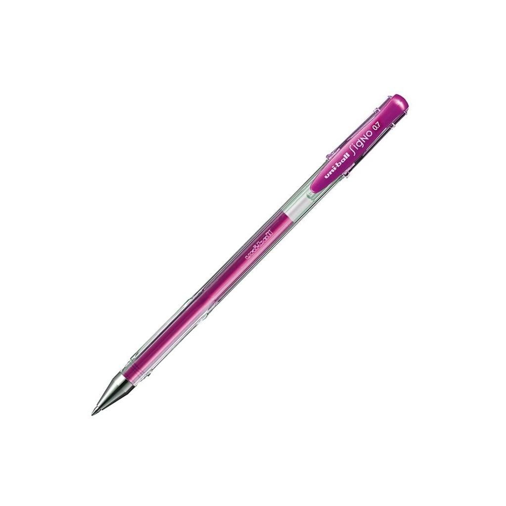 Uni-Ball Signo Gel Ink - Rollerball Pen UM 100 - Violet - 0.7 MM