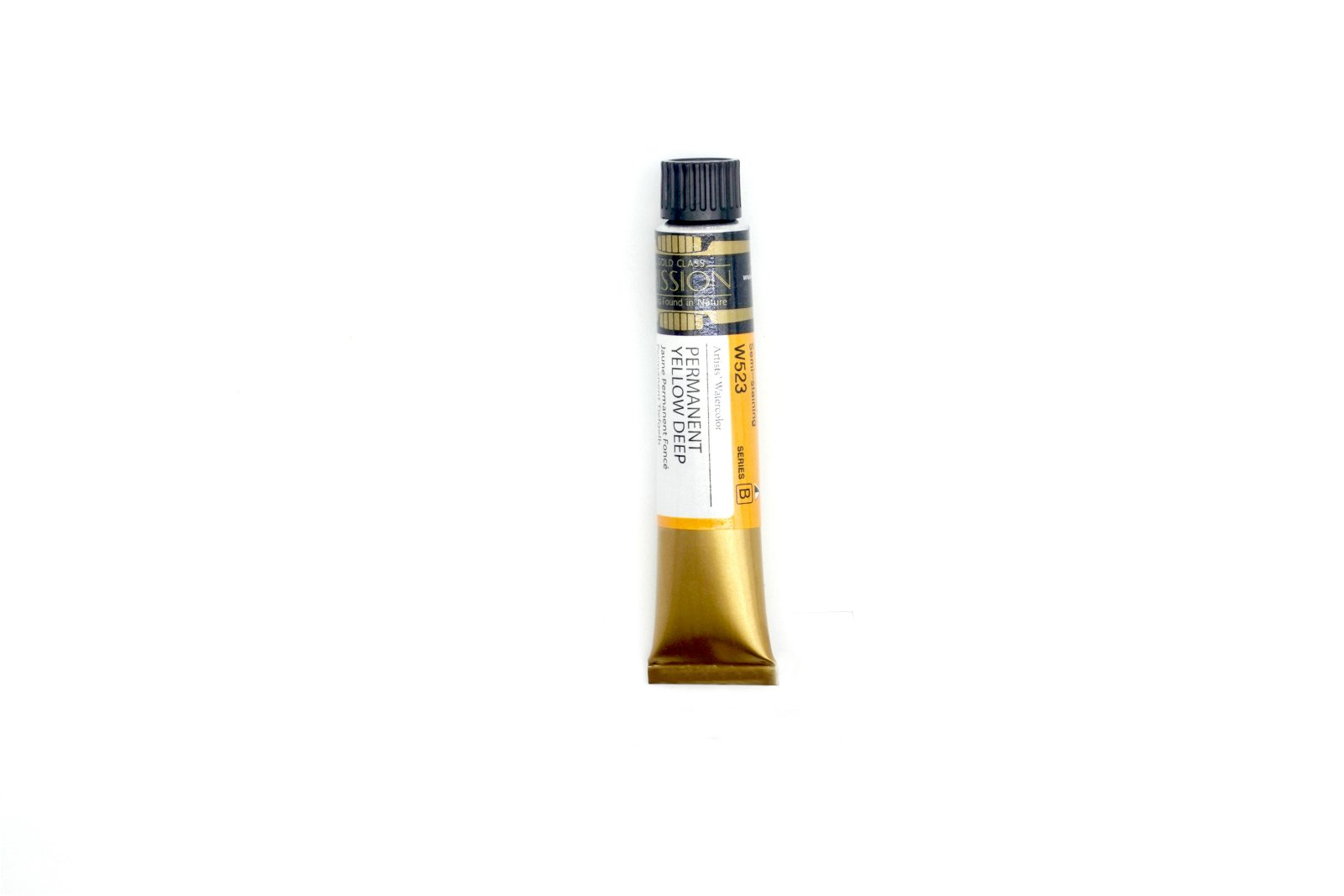 Mijello Mission Gold Class Professional Grade Extra-Fine Watercolour  - Permanent Yellow Deep (523) - 7 ML