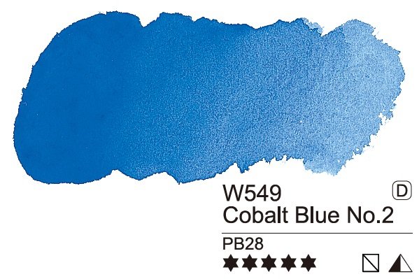Mijello Mission Gold Class Professional Grade Extra-Fine Watercolour  - Cobalt Blue No. 2 (549) - 7 ML