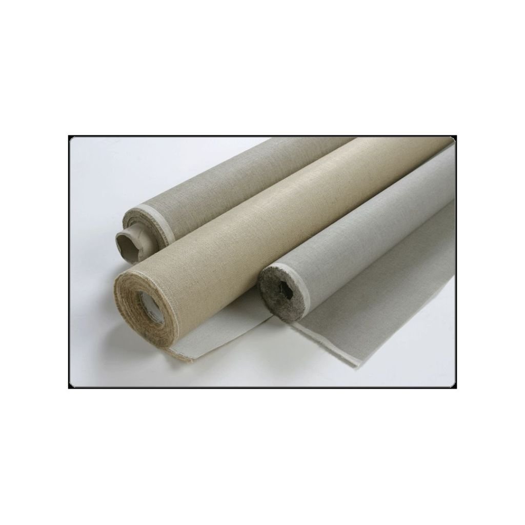 Art Essentials Primed Artists' Polycotton Canvas Roll - 500 Series - Medium Grain - 300 GSM / 10.5 Oz - 210 cm by 5 Metres OR 82.68'' by 16.4 Feet