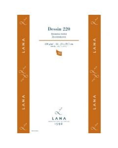 Lana Dessin - Drawing - Natural White Light Grain / Matt Finish 220 GSM Paper