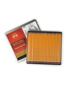 Koh-I-Noor Yellow Professional Graphite Pencil - SETS