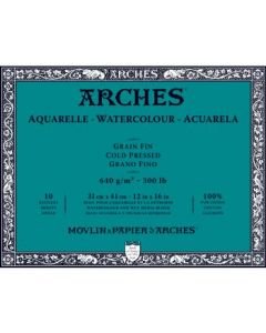 Arches Watercolour - Aquarelle 640 GSM 100% Cotton Paper