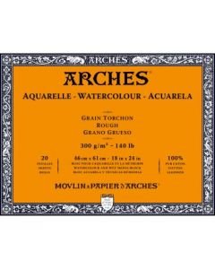 Arches Watercolour - Aquarelle - Rough Grain 300 GSM 100% Cotton Paper