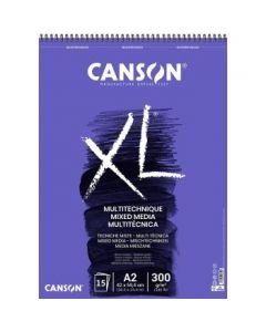 Canson XL Mix Media - 300 GSM Pad of Medium Grain Sheets