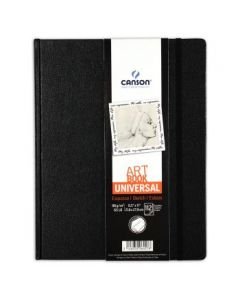 Canson Universal Art Book - Fine Grain 96 GSM Hardcover 112 Sheets