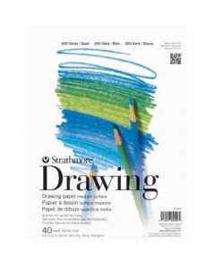 Strathmore 200 Series Drawing White Fine Tooth 104 GSM Paper