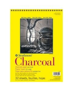 Strathmore 300 Series Charcoal Natural White Laid 95 GSM Paper