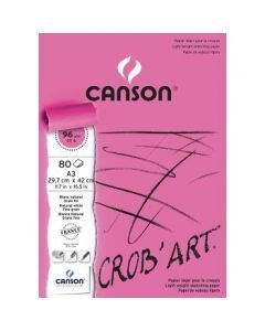 Canson Crob'Art Sketching Paper - Fine Grain 96 GSM - Pad