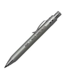 Koh-i-noor 5358 Versatil Mechanical Clutch Pencil / Leadholder - 3.2 MM - Silver Metal Body with Clip