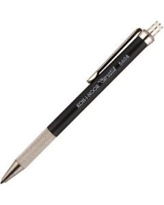 Koh-i-noor 5608 Versatil Mechanical Clutch Pencil / Leadholder - 2.0 MM - Black Metal / Plastic Body with Clip