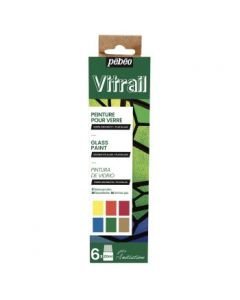 Pebeo Vitrail Glass Paint - Assortments and Sets