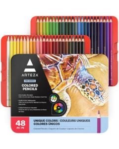 Arteza Pro-Series Coloured Pencils - Blendable / Break Resistant