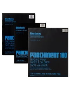 Speedball Bienfang Parchment 100 Tracing Paper - Fine Tooth 40 GSM Pad