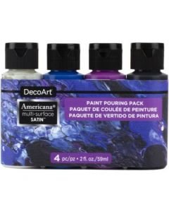 DecoArt Americana Multi Surface Satin Acrylic Paint - Value Packs