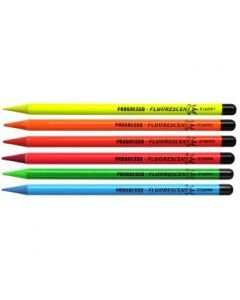 Koh-I-Noor Progresso Fluorescent Woodless Coloured Pencils