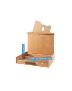 MABEF Painter's Wooden Storage Box with Palette