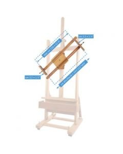 MABEF Beech Wood Revolving Painting Accessory