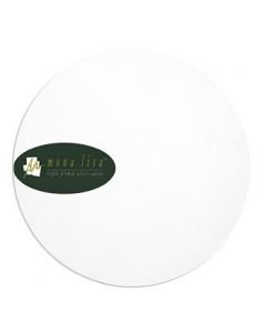 Monalisa Artists' White Primed Cotton Round Canvas Board / Panel