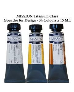 Mijello Mission Titanium Class Gouache for Design