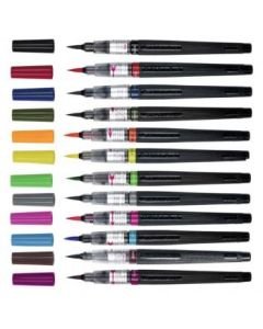 Pentel Colour Brush Pen - Water-based Ink
