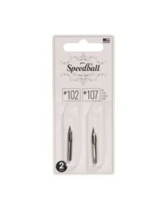 Speedball Standard Pointed Dip Pen Nib Sets