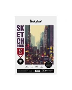 Scholar Artists' Sketch Pack - Smooth 130 GSM Paper