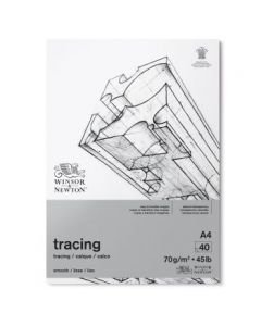 Winsor & Newton Tracing Paper - Light Grain 70 GSM - Transparent Glued Pads