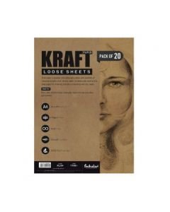 Scholar Artists' Toned Paper Kraft - Sahara Fibrous Texture 170 GSM Paper
