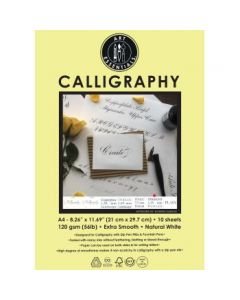 Art Essentials Calligraphy Natural White Extra Smooth 120 GSM Paper