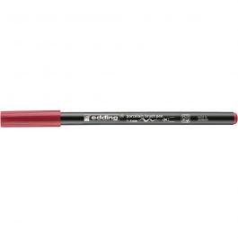 Edding Porcelain 4200 Brush Pen (1 - 4 MM) - Carmine Red (019)