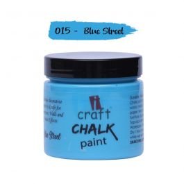 iCraft Chalk Paint Blue Street - Jar of 250 ML