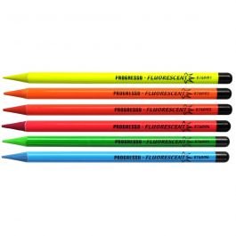 Koh-I-Noor Progresso Fluorescent Woodless Coloured Pencils