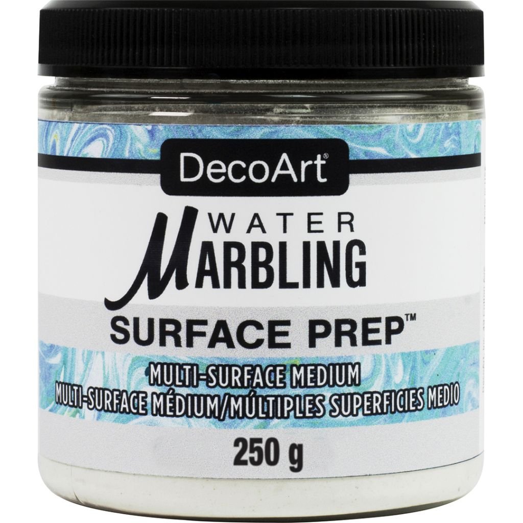 DecoArt Water Marbling Paint - 236 ML (8 Oz) Jar - Surface Prep