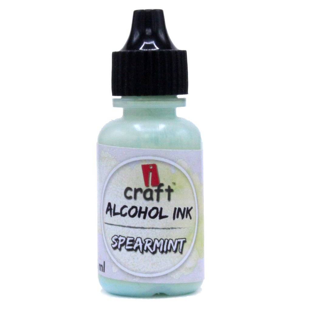 iCraft Alcohol Ink - Spearmint - 15 ML Bottle