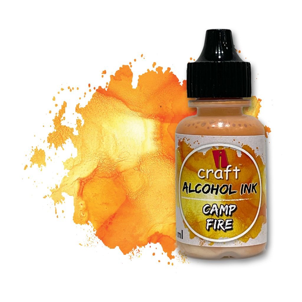 iCraft Alcohol Ink - Camp Fire - 15 ML Bottle