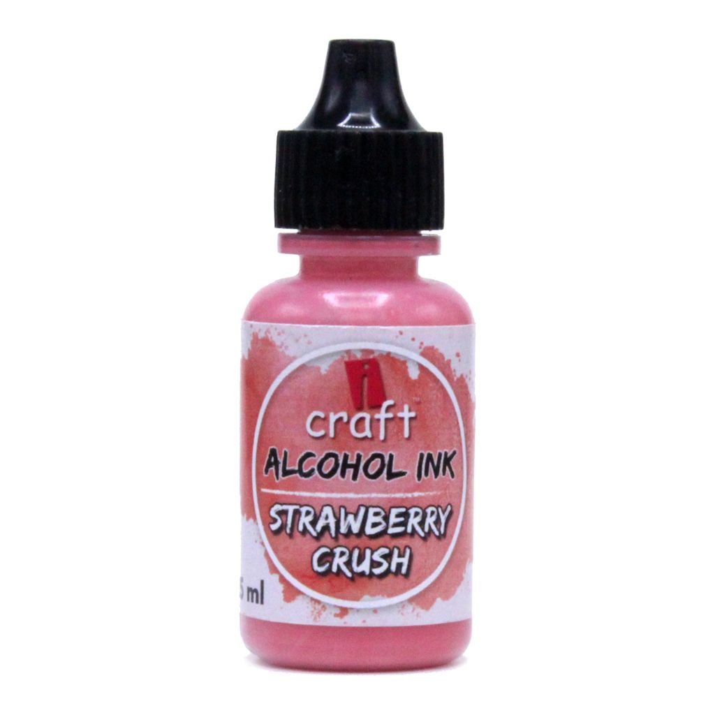 iCraft Alcohol Ink - Strawberry Crush - 15 ML Bottle