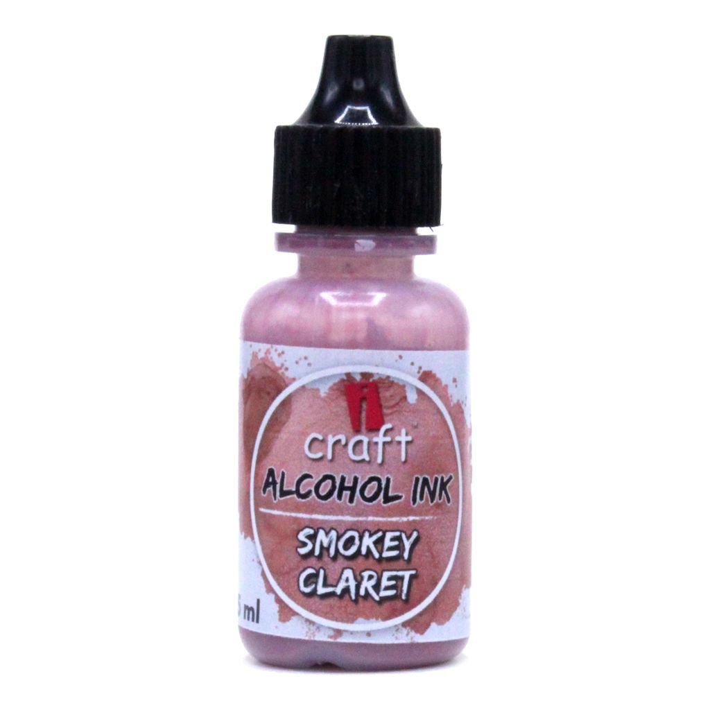 iCraft Alcohol Ink - Smokey Claret - 15 ML Bottle