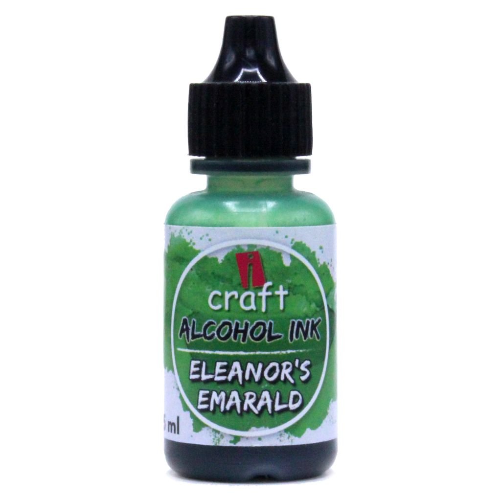 iCraft Alcohol Ink - Eleanor's Emarald - 15 ML Bottle