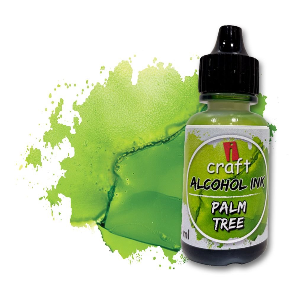 iCraft Alcohol Ink - Palm Tree - 15 ML Bottle