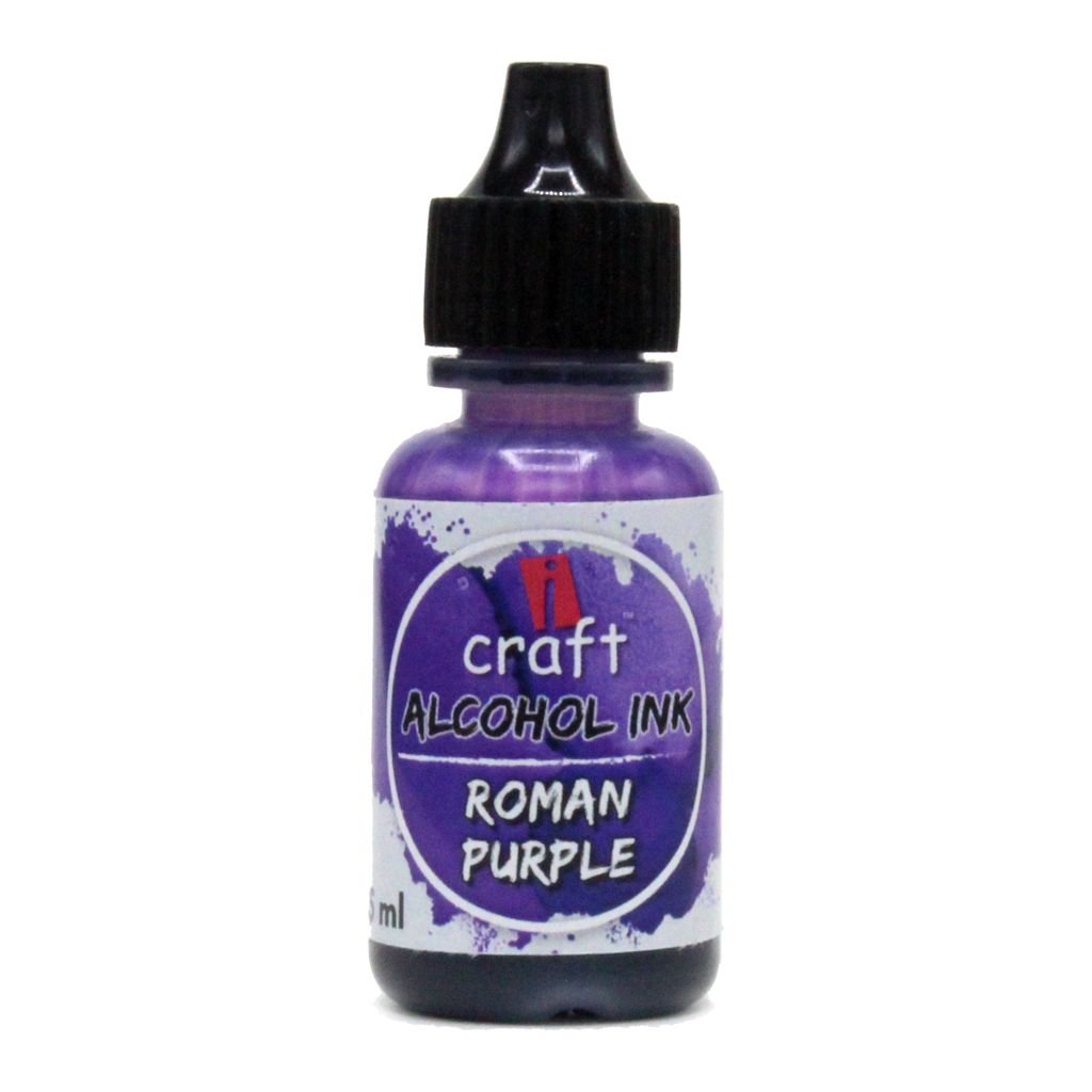 iCraft Alcohol Ink - Roman Purple - 15 ML Bottle