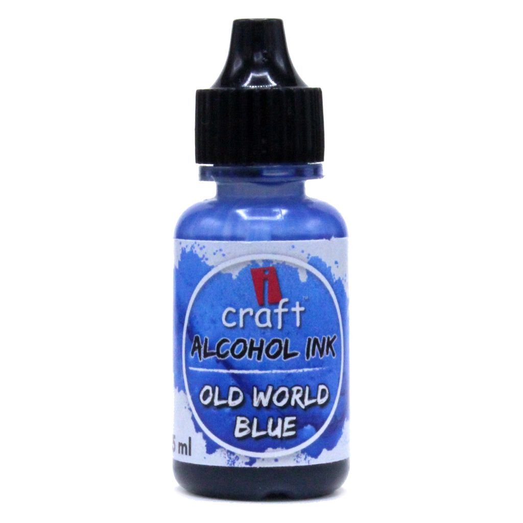 iCraft Alcohol Ink - Old World Blue - 15 ML Bottle
